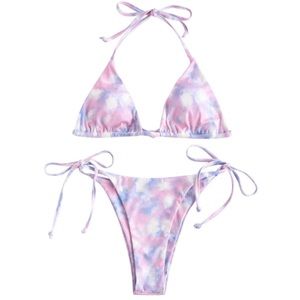 Tie dye bikini